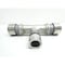 Lokring 1-1/2IN 1IN STAINLESS TUBE PIPE TEE SS40-RTEE-P24-P16 9061245 - alternate 2